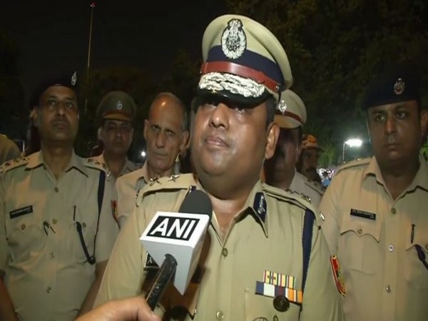Joint Commissioner of Police Anand Mohan speaking to ANI on Saturday. Photo/ANI 