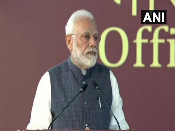 Prime Minister Narendra Modi while addressing the Accountants General and Deputy Accountants General conclave in New Delhi on Thursday. Photo/ANI