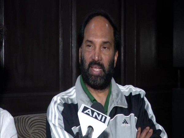 Telangana Congress leader Uttar Kumar Reddy in conversation with ANI. (Photo/ANI)