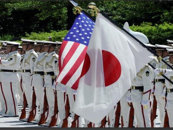 US and Japan flag 