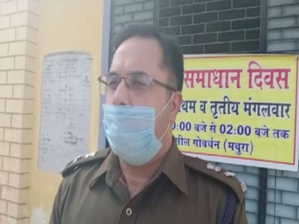 Superintendent of Police (SP), Mathura, Gaurav Grover (Photo/ANI)