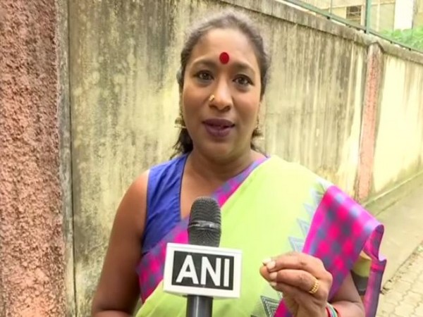 Social activist Brinda Adige speaking to ANI in Bengaluru on Friday. (Photo/ANI)