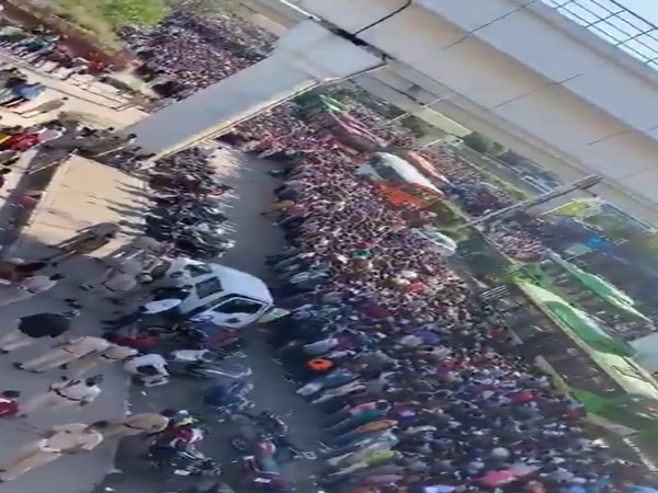 Visual from the video posted by Congress leader Rahul Gandhi (Photo/ANI)