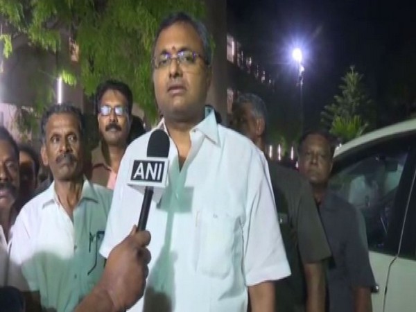.Karti Chidambaram. Photo/ANI