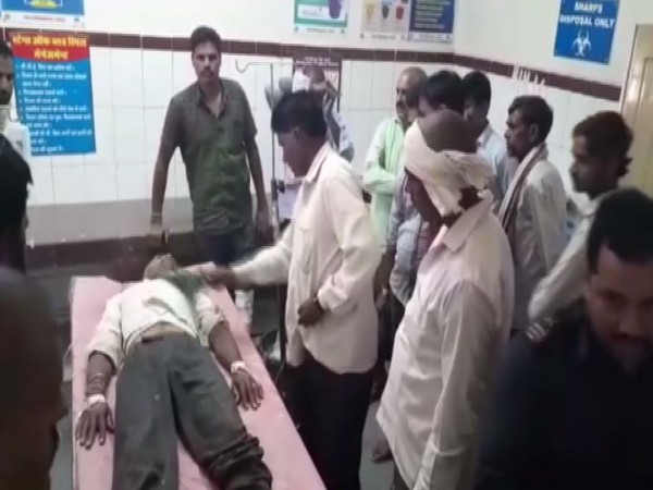 A doctor treated a snakebite patient by performing witchcraft inside the emergency ward in Sheopur, Madhya Pradesh (Photo/ANI)