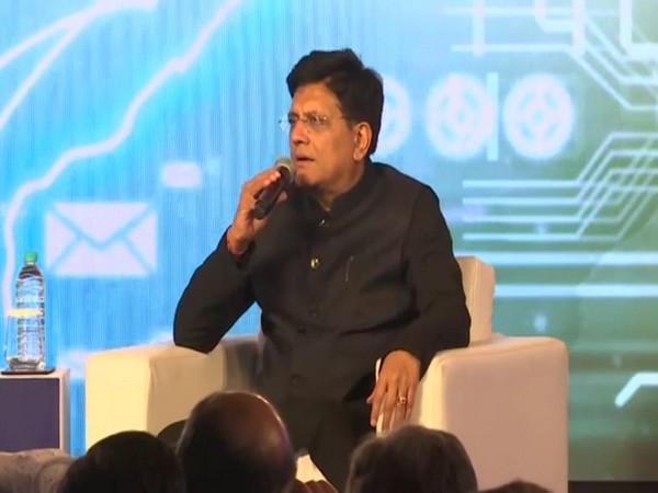 Union Minister Piyush Goyal in New Delhi on Saturday (Photo/ANI)