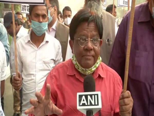Rakesh Arya, a representative of Telangana Journalist Union (Photo/ANI)