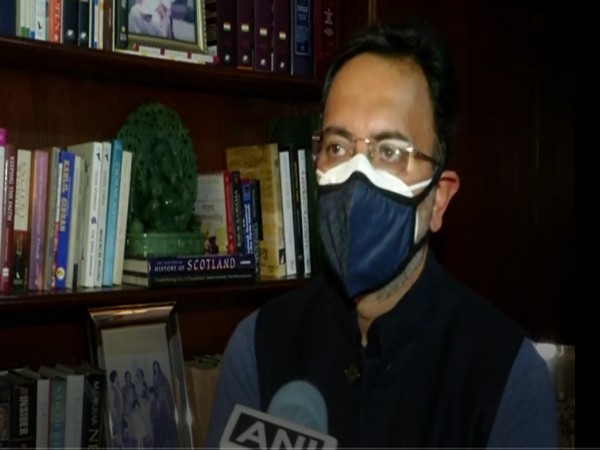 AICC Incharge Jitin Prasad while speaking to ANI on Thursday (Photo/ANI)