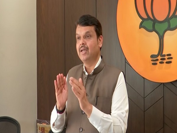 Former Maharashtra Chief Minister Devendra Fadnavis in Nagpur (Photo/ANI)