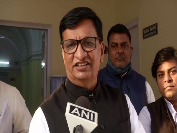 Maharashtra Congress Chief Balasaheb Thorat speaking to ANI (Photo/ANI)