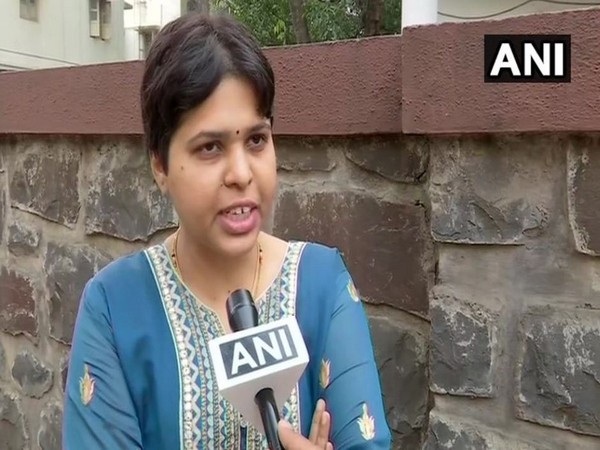 Women right activist Trupti Desai while speaking to ANI on Saturday (Photo/ANI)