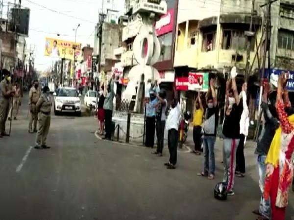 Visual from the video (Video Source: Uttar Pradesh Police)