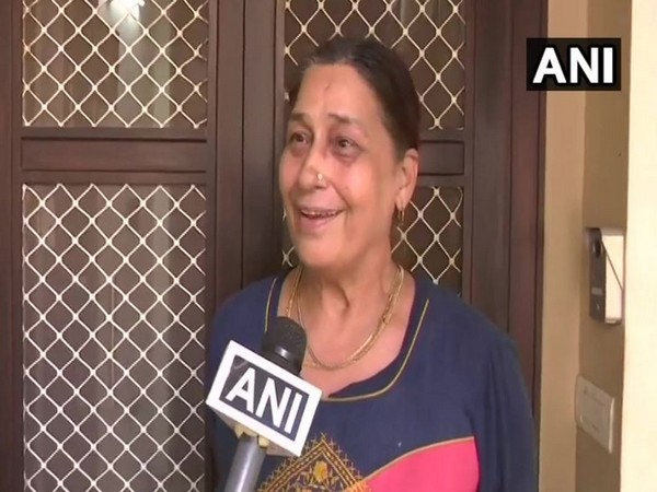Saina Nehwal's mother Usha Rani while speaking to ANI on Wednesday. Photo/ANI