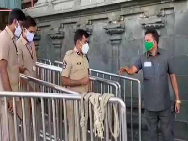 Tirupati SP reviews preparedness as Lord Balaji Temple in Andhra ...