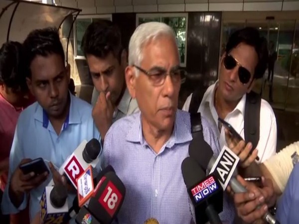 COA chief Vinod Rai talking to media persons in Mumbai on Friday. Photo/ANI