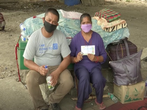 Sourabh Deka and his wife Renu Deka (Photo/ANI)