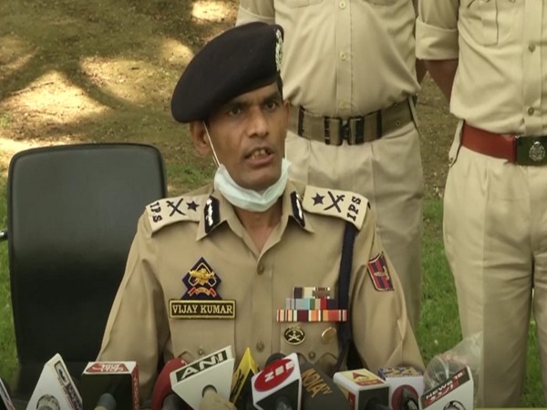 Inspector-General of Police (IGP), Kashmir, Vijay Kumar (Photo/ANI)