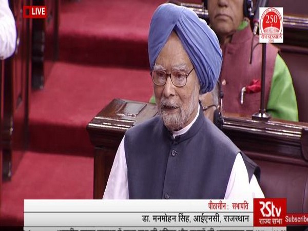 Former Prime Minister Manmohan Singh speaking in Rajya Sabha 