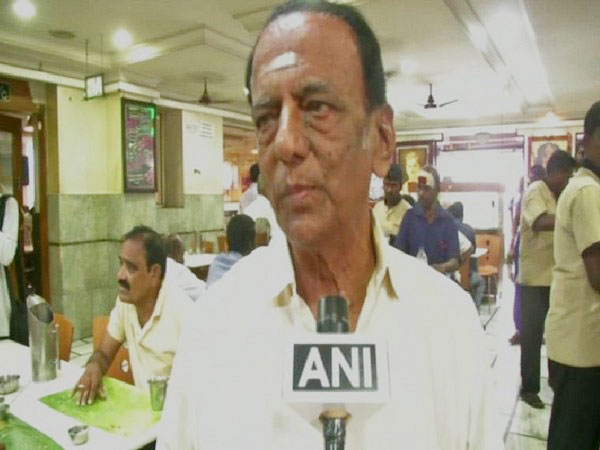 The owner of the hotel in Coimbatore on Friday Photo/ANI