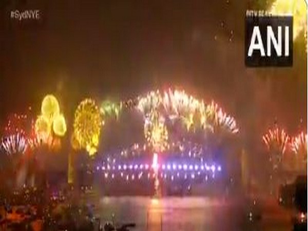 Fireworks at Sydney's Harbour Bridge as Australia entered 2020.