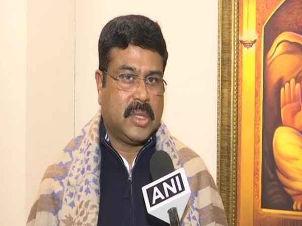 Union Minister Dharmendra Pradhan while speaking to ANI on Thursday (Photo/ANI)