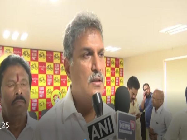 Kesineni Srinivas, TDP MP (Photo/ANI)