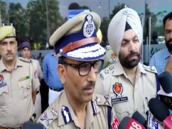 Arun Kumar Mittal, IG Bathinda range speaking to reporters on Wednesday in Bathinda. Photo/ANI