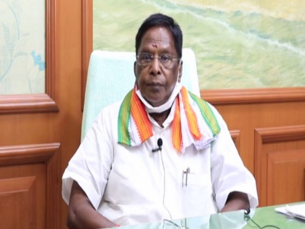 Puducherry Chief Minister V Narayanasamy (Photo/ANI)