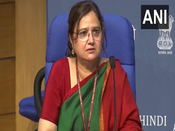 Rubina Ali, Joint Secretary, Ministry of Civil Aviation speaking at a press briefing in New Delhi on Friday (Photo/ANI)