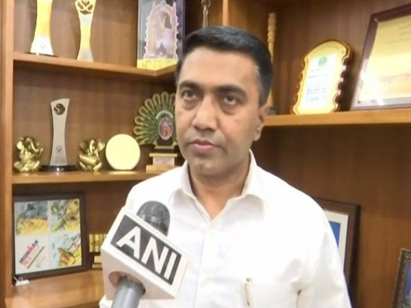 Goa Chief Minister Pramod Sawant while speaking to ANI on Thursday (Photo/ANI)