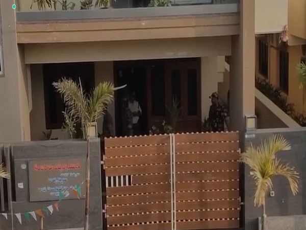 K Atchannaidu's residence (Photo/ANI)