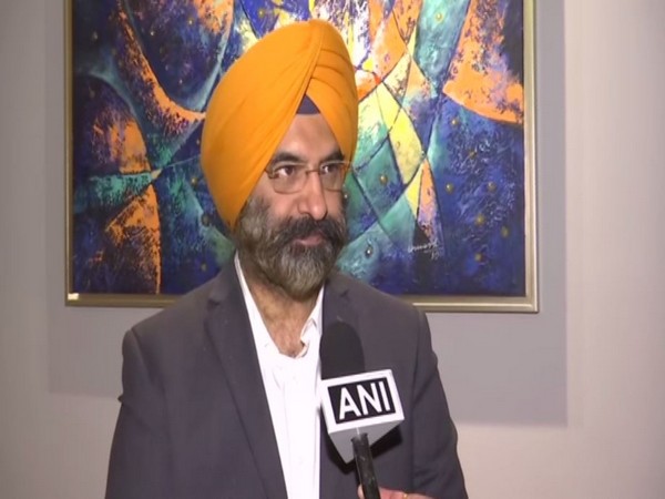 Delhi Sikh Gurdwara Management Committee (DSGMC) president Manjinder Singh Sirsa while speaking to ANI on Wednesday (ANI)