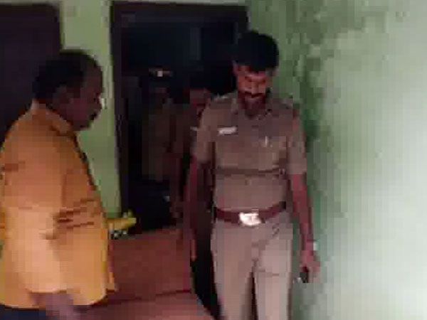 NIA officials during the raid. Photo/ANI