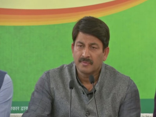 BJP leader Manoj Tiwari while speaking to reporters in New Delhi on Monday. Photo/ANI