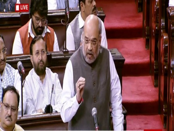 Union Home Minister Amit Shah in Rajya Sabha on Thursday 