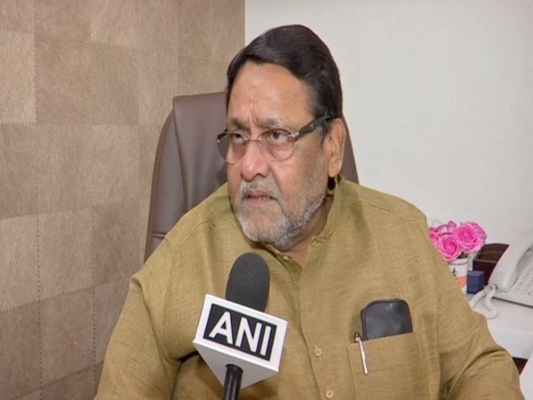 Maharashtra Minority Affairs Minister Nawab Malik while speaking to ANI on Saturday (Photo/ANI)
