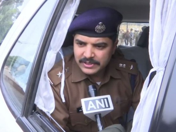 Kalanidhi Naithani, Senior Superintendent of Police (SSP), Lucknow while speaking to ANI on Friday (Photo/ANI)
