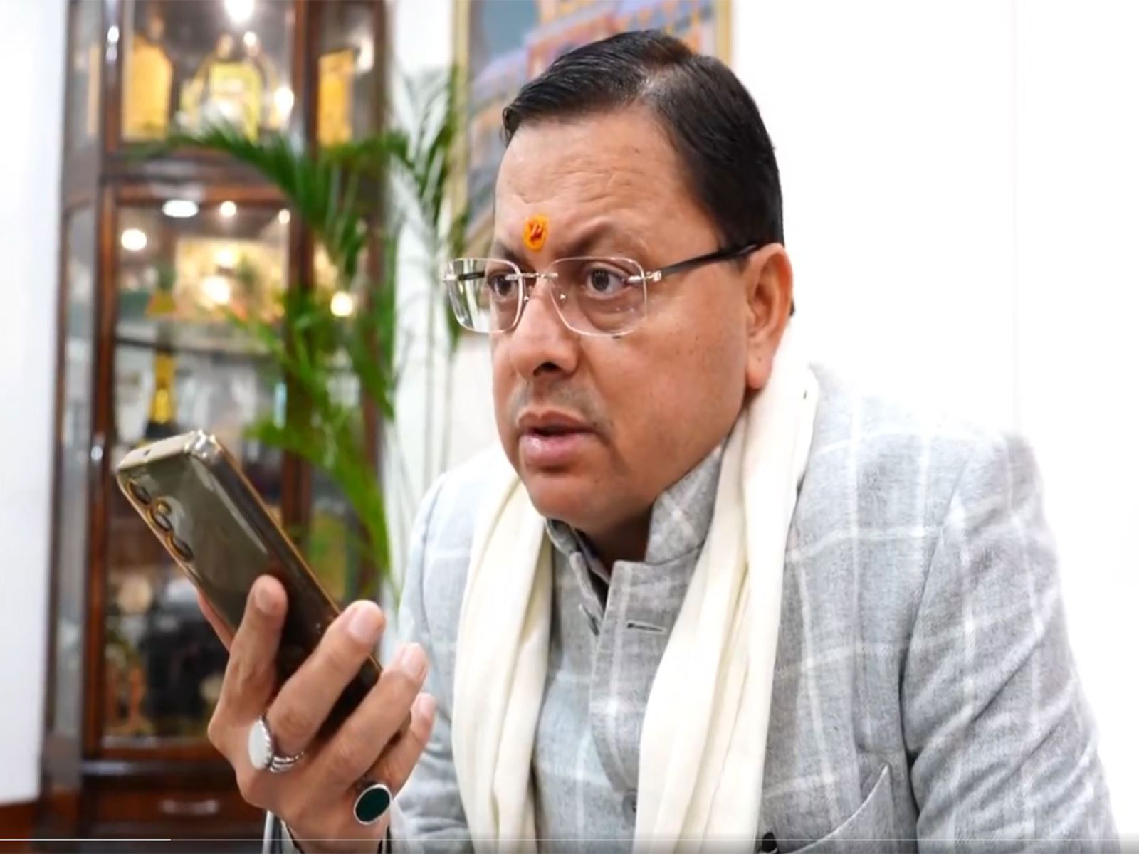 Uttarakhand CM Pushkar Singh Dhami (Photo/ANI)