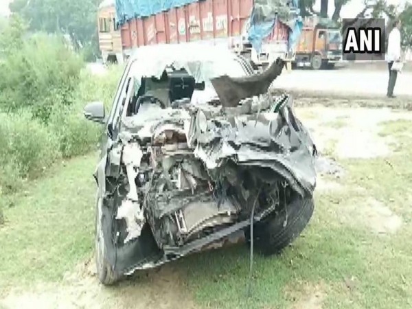 Uttarakhand Minister Arvind Pandey's son Ankur Pandey dies in a car accident (Photo/ANI)
