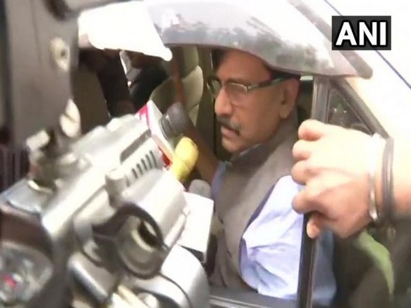 Shiv Sena leader while speaking to the media on Tuesday (Photo/ANI)