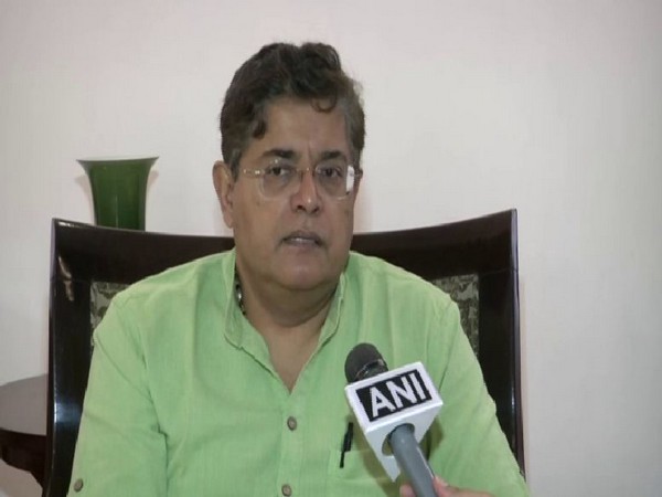 National vice president of BJP, Baijayant Panda speaking to ANI on Wednesday in New Delhi. Photo/ANI