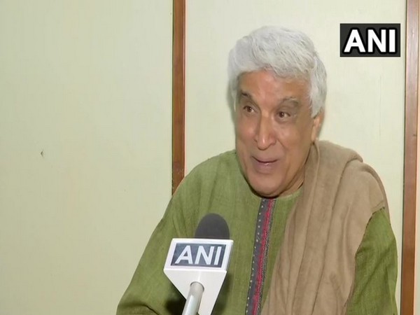 Veteran lyricist and screenwriter Javed Akhtar while speaking to ANI on Thursday (Photo/ANI)
