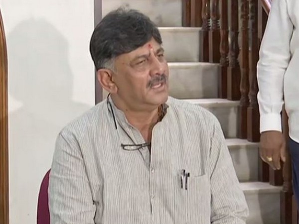 DK Shivakumar speaking to media persons on Friday. Photo/ANI