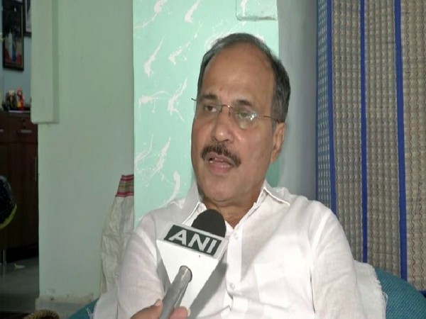 Congress leader in Lok Sabha Adhir Ranjan Chowdhury speaking to ANI on Friday in New Delhi. Photo/ANI