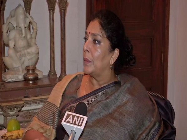 Congress leader and former Union Minister Renuka Chowdhary speaking to ANI on Saturday. Photo/ANI