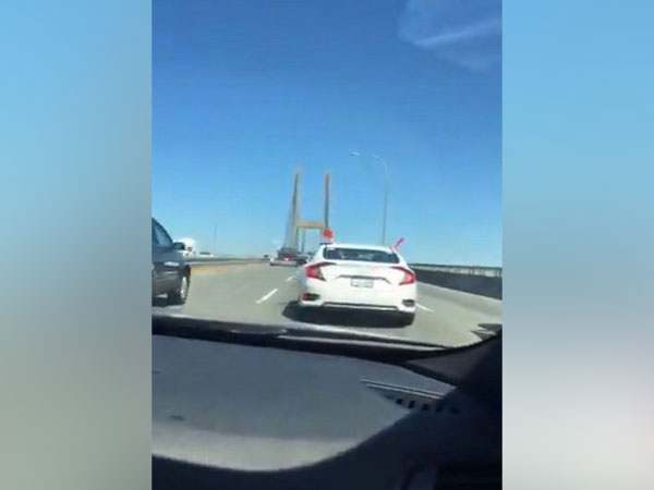 Tiranga Car Rally in Canada (Video grab: Consulate General of India in Vancouver)