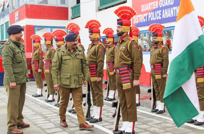 Jammu and Kashmir Director General of Police (DGP) Dilbag Singh (Photo/ANI)