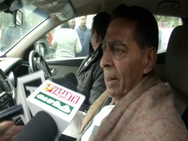 Delhi Congress president Subhash Chopra speaking to the reporters on Friday (Photo/ANI)