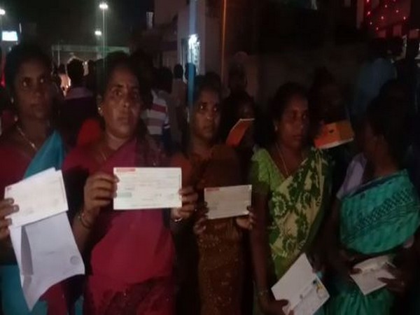 Members of Adarsha Cooperative Society (Photo/ANI)