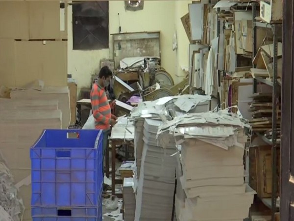 Factory at Okhla Industrial Area (Photo/ANI)